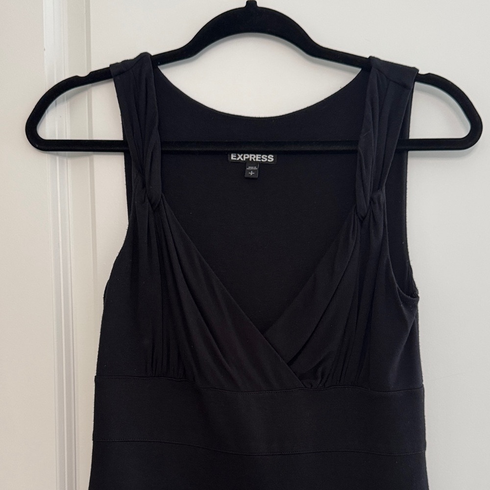 Express Black Sleeveless Dress- Small